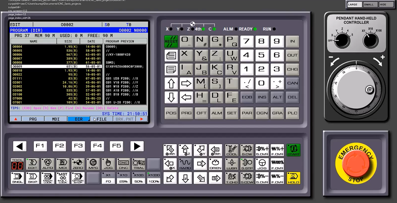 5-Axis CNC Machining Simulator screenshot 5