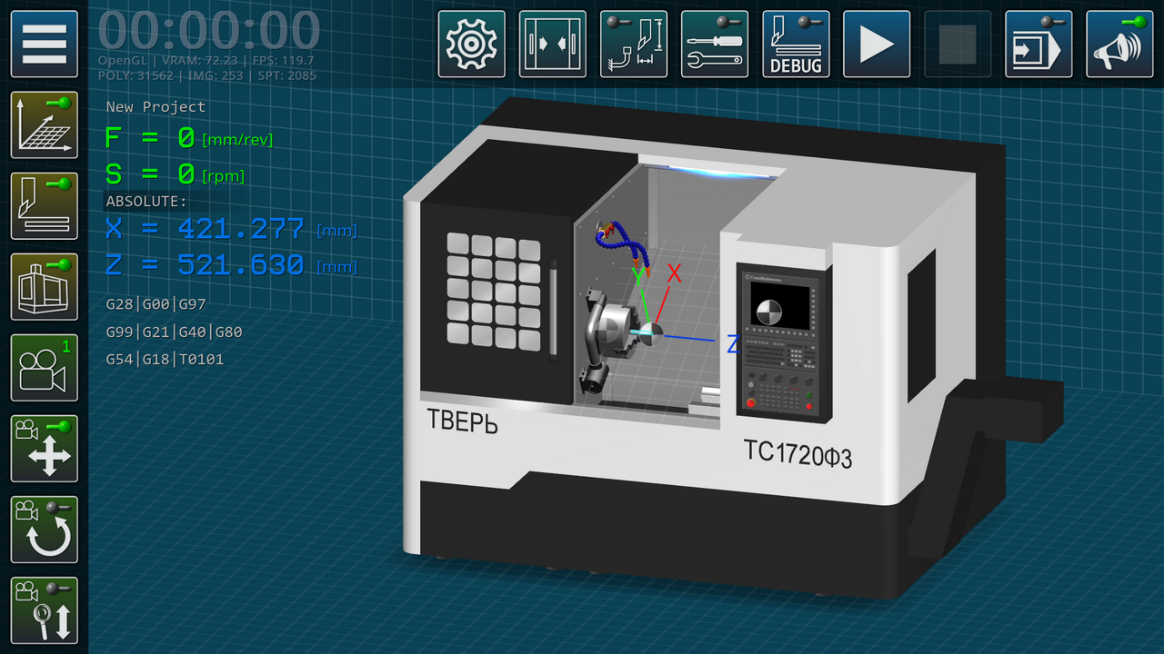 CNC Lathe Simulator 2