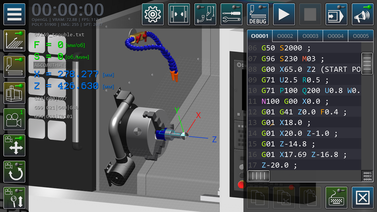 CNC Lathe Simulator screenshot 4