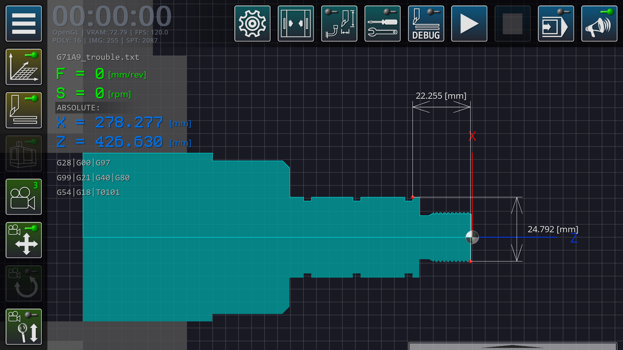 CNC Lathe Simulator screenshot 5