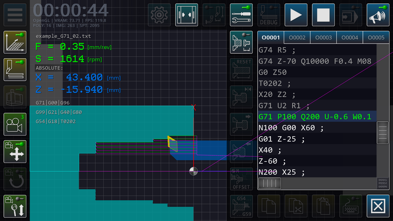 CNC Lathe Simulator screenshot 11