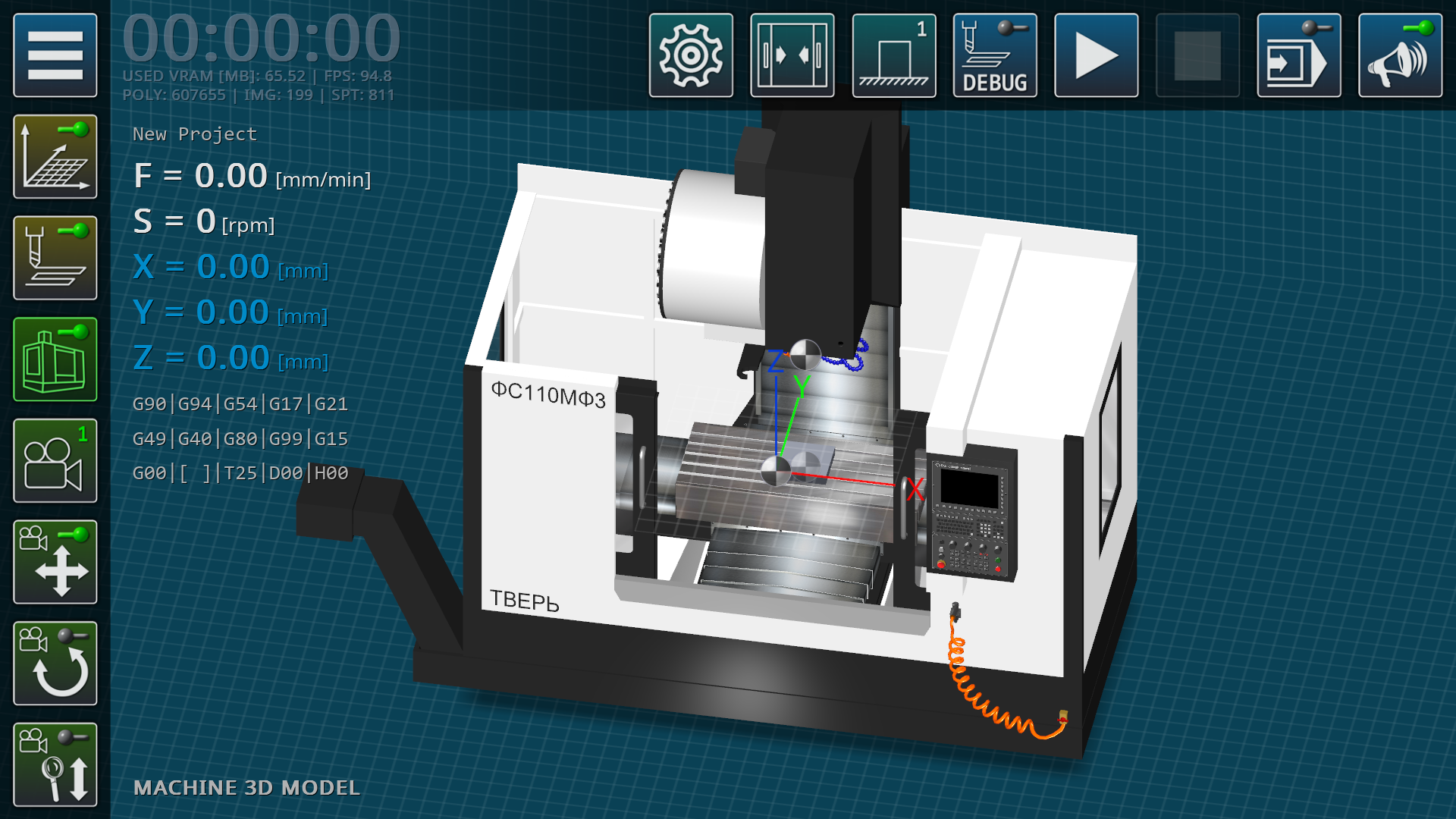 CNC Milling Simulator 1