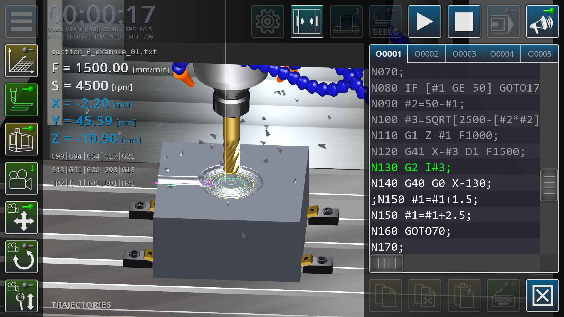 CNC Milling Simulator screenshot 10