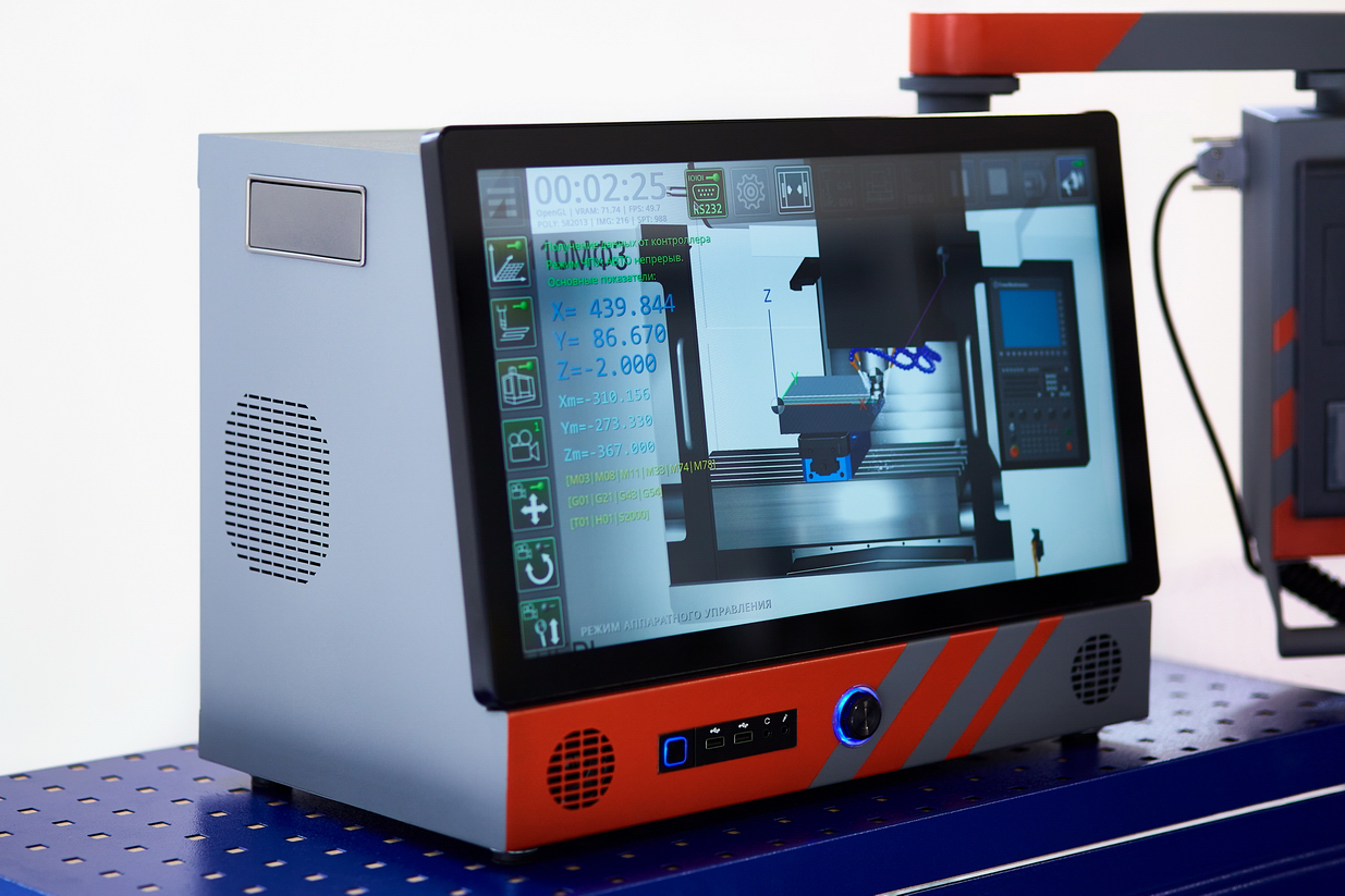 Hardware and Software Simulator for Three-Axis CNC Milling Machine screenshot 5