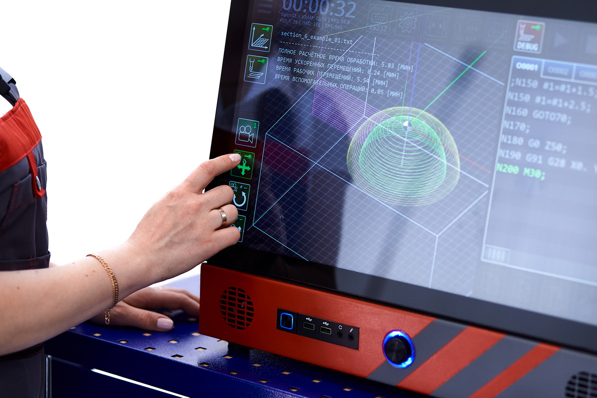Hardware and Software Simulator for Three-Axis CNC Milling Machine screenshot 13
