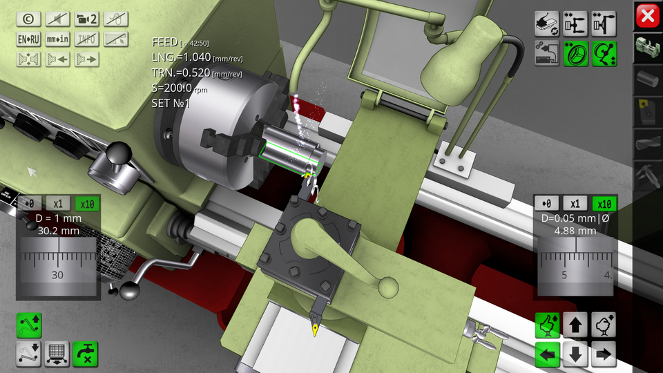 Lathe Machine Simulator screenshot 3