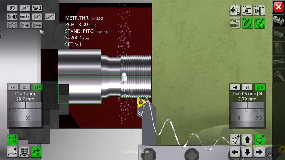 Lathe Machine Simulator screenshot 4