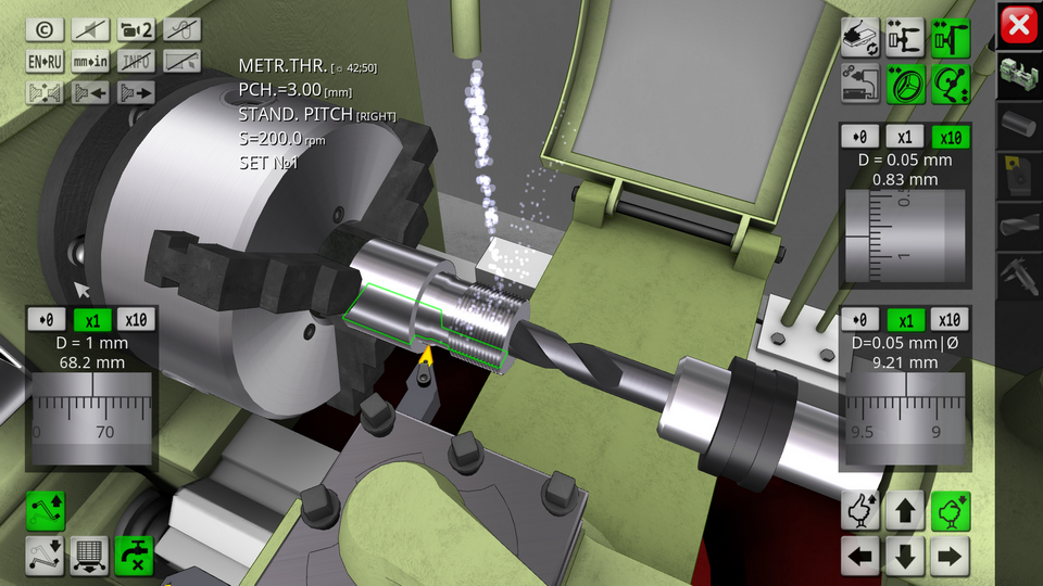 Lathe Machine Simulator screenshot 5