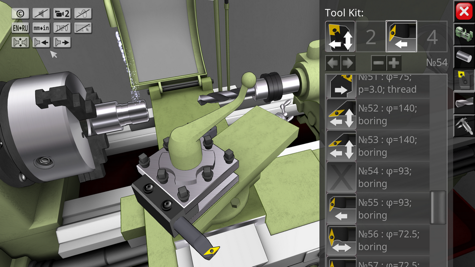 Lathe Machine Simulator screenshot 7
