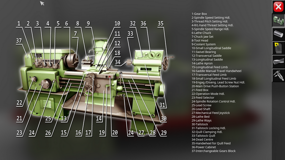 Lathe Machine Simulator screenshot 8