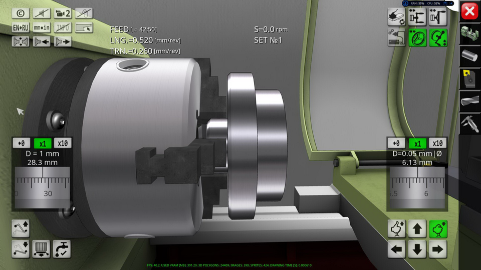 Lathe Machine Simulator screenshot 10