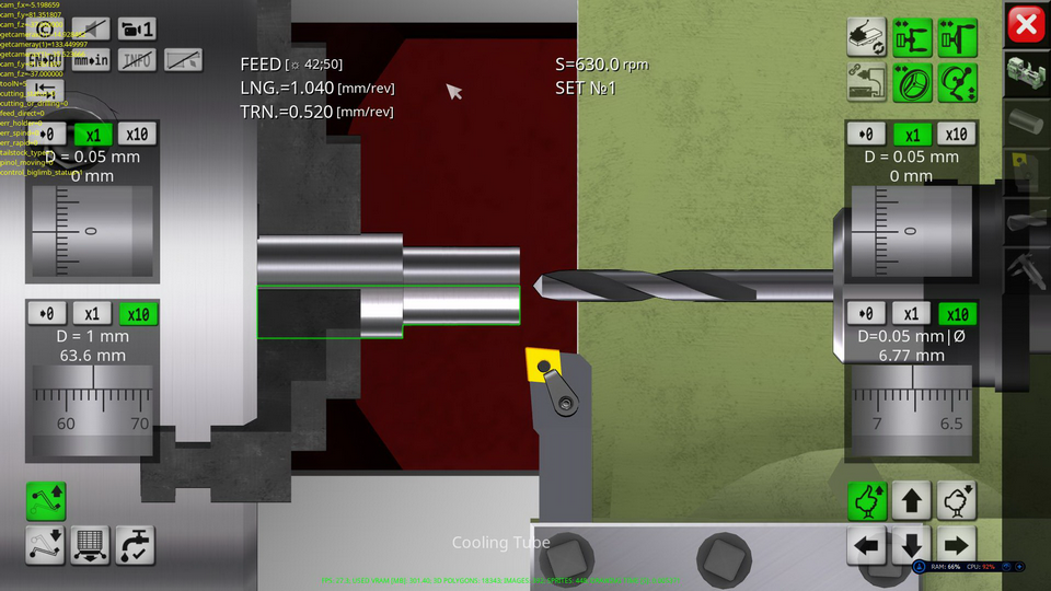 Lathe Machine Simulator screenshot 11