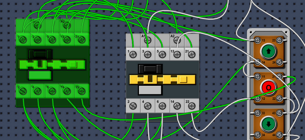Relay-Contactor Circuits for Electric Drive Control