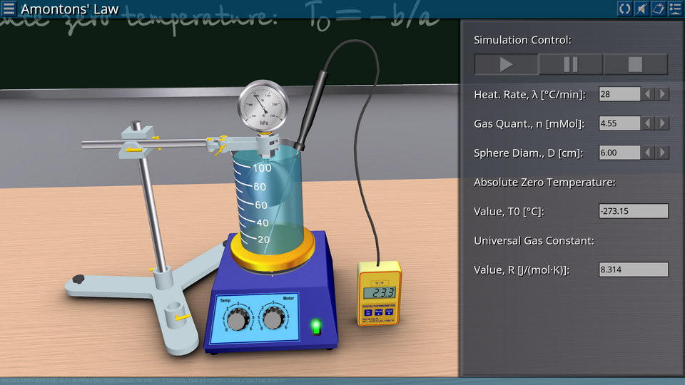 Thermodynamics and Molecular Physics screenshot 21