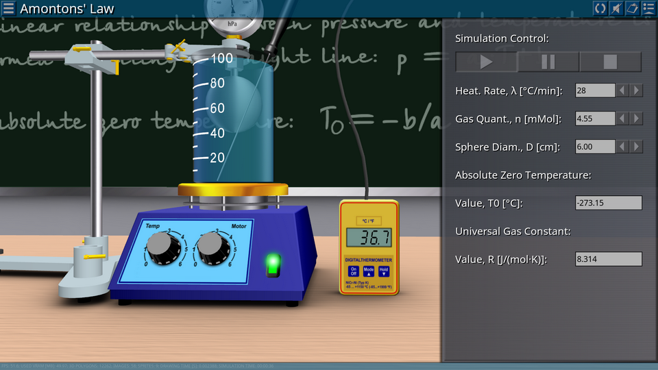 Thermodynamics and Molecular Physics screenshot 22