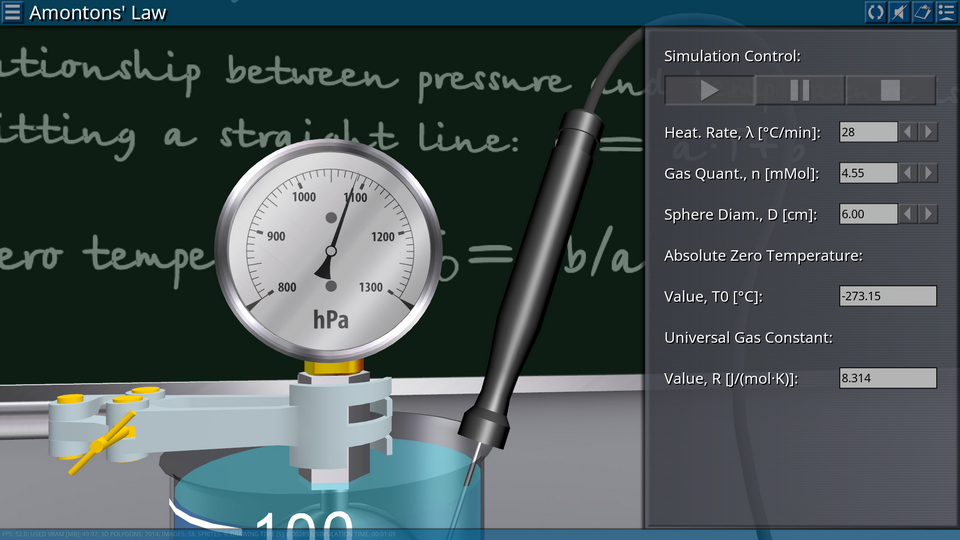 Thermodynamics and Molecular Physics screenshot 23