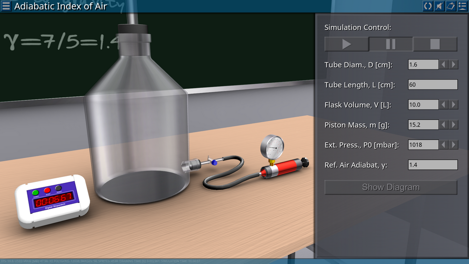 Thermodynamics and Molecular Physics screenshot 27